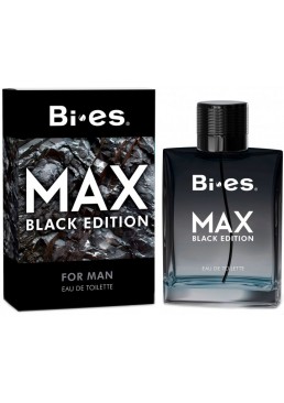 Туалетная вода для мужчин Bi-es Max Black Edition, 100 мл